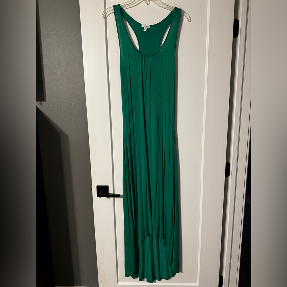Charming Charlie’s Vibrant Green (full length) Tank Top Maxi Dress